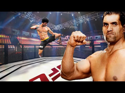 🐯UFC 4 |Bruce Lee vs. Goliath  - Tiger Fight🐯