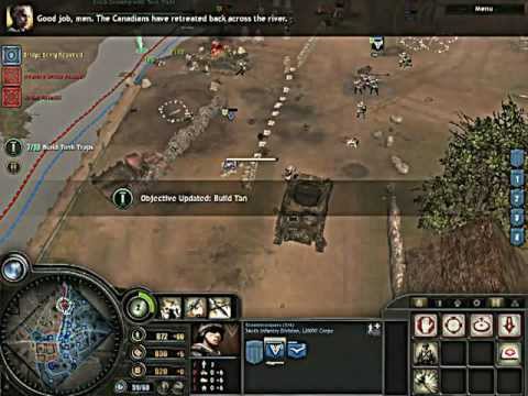 Company Of Heroes Tales of Valor - Falaise Pocket - Mission 3 - The Exodus Begins part 1