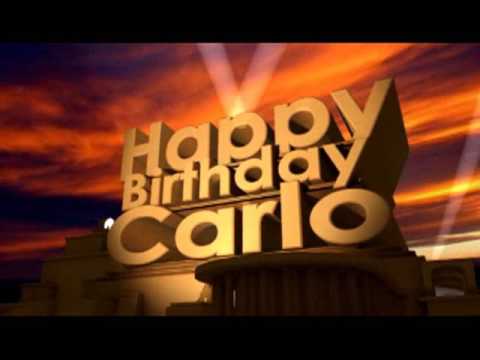 Happy Birthday Carlo