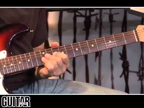 Stevie Ray Vaughan - Couldn't Stand the Weather. How to play lesson