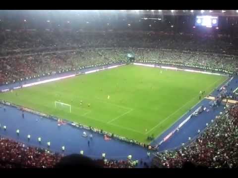 finale coupe de la ligue 2013 ( steph a coté d rennais) !!coup de sifflé final