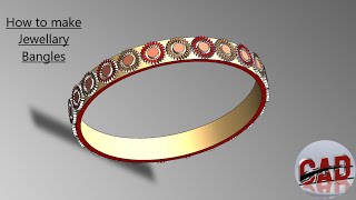 How to make jewellary bangle in Solidworks | Solidworks tutorial for beginners