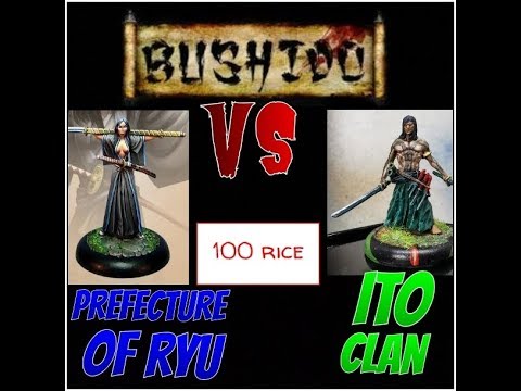 BUSHIDO Risen Sun Battle Report: Ito vs Prefecture 100 Rice