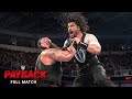 FULL MATCH Roman Reigns Vs Braun Strowman WWE Payback 2017