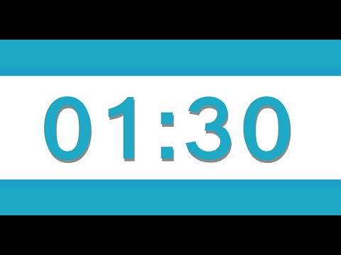 1 Minute 30 second Timer with Alarm