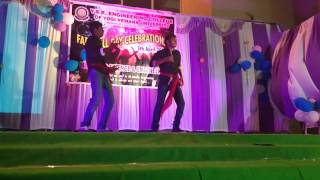 Rockaankuthu dance of shashank and venky...CSE,YSREC