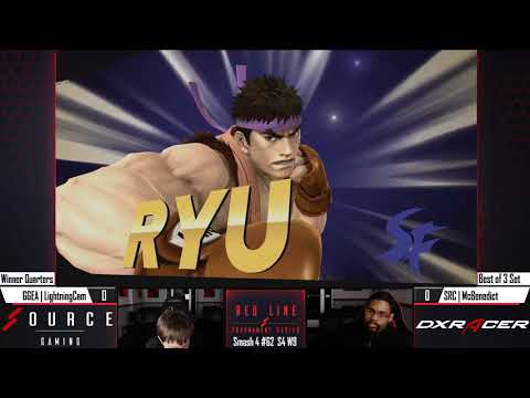 Red Line Smash 62 - SRC | McBenedict (Ryu) Vs. GGEA | LightningCam (Diddy)