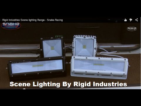 Rigid Industries Scene lighting Range Explained - Snake Racing