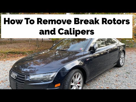 2016 Audi A7 3.0T Quattro AWD | How to Remove Break Rotors and Calipers
