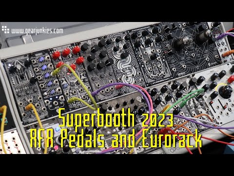 Superbooth 2023 - Animal Factory Amplification - pedals and eurorack