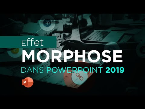 Créer un bel effet de Morphose dans PowerPoint 2019