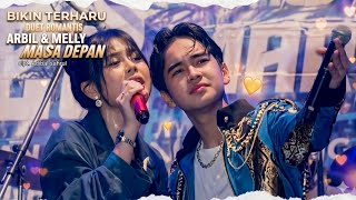Download lagu BIKIN TERHARU 🥹🤍 DUET ROMANTIS ARMEL LAGU 'MASA DEPAN' mp3