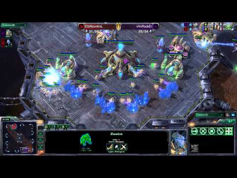 Wednesday Night StarCraft - February 1, 2012 - vVv vs EG - Game One