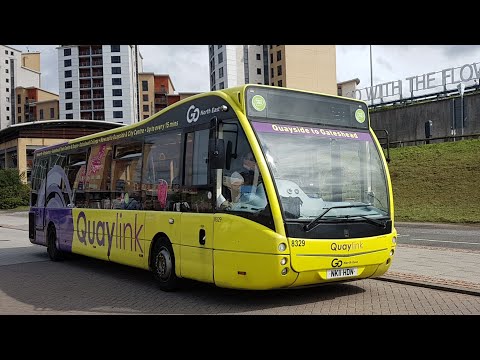 RARE ALLOCATION: Route 9 | NK11HDN/8329 - Go North East: Optare Versa V1110