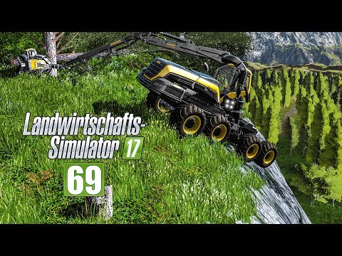 LS17 Forst #69 - GEFÄHRLICHE Harvester-Arbeiten! I LANDWIRTSCHAFTS-SIMULATOR 17 FORST-Projekt