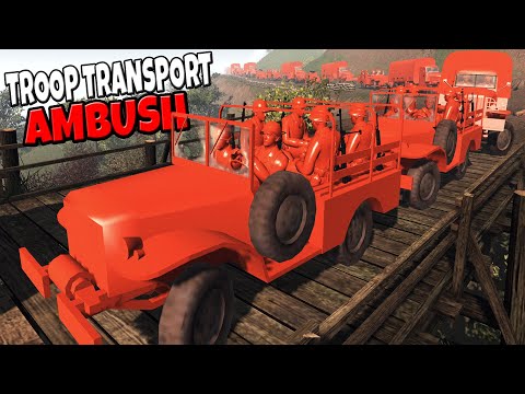 Army Men TROOP TRANSPORT AMBUSH! - Army Men of War: Civil War S2E21