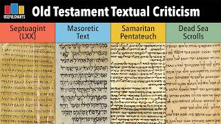 Video: Evolution of The Old Testament and Textual Criticism | UsefulCharts
