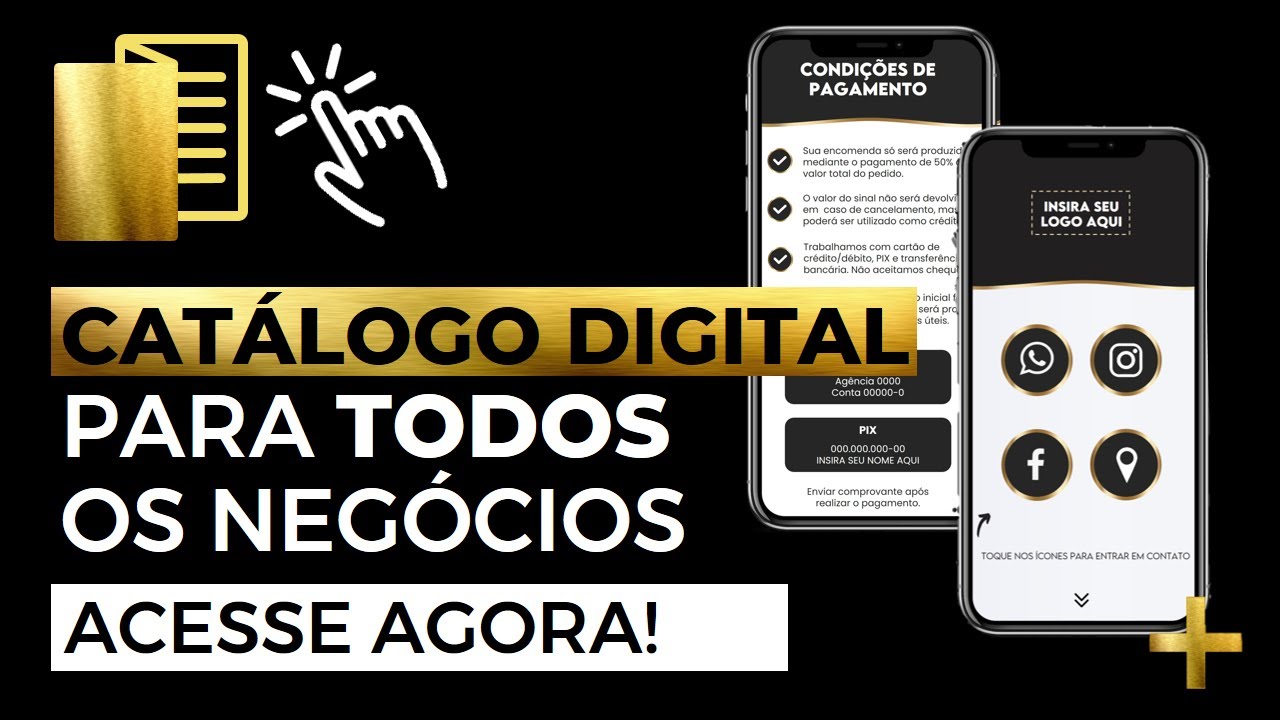 😱 CATÁLOGO VIRTUAL para NEGÓCIOS Baixe e Personalize com sua Marca | Lorena Rocha