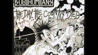 Subhumans-All Gone Dead