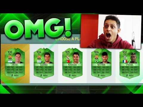 199 RATED FUT DRAFT  - 100 RATED CARDS IN FUT DRAFT - FIFA 16