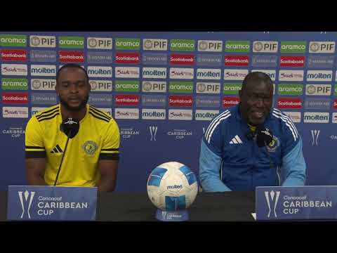 Mount Pleasant MD-1 Press Conference vs Defence Force | Concacaf Caribbean Cup Semi Finals