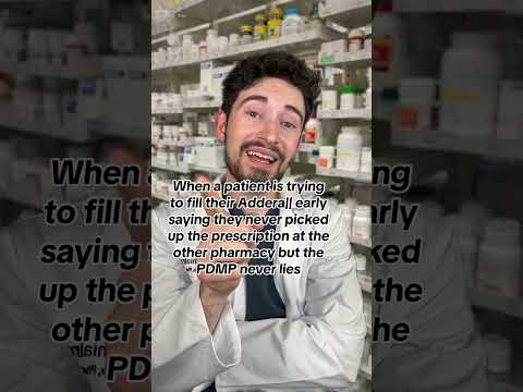 NO EARLY ADDERALL REFILLS #pharmacist #pharmacy #adderall #medicine #pharmacytechnician #shorts