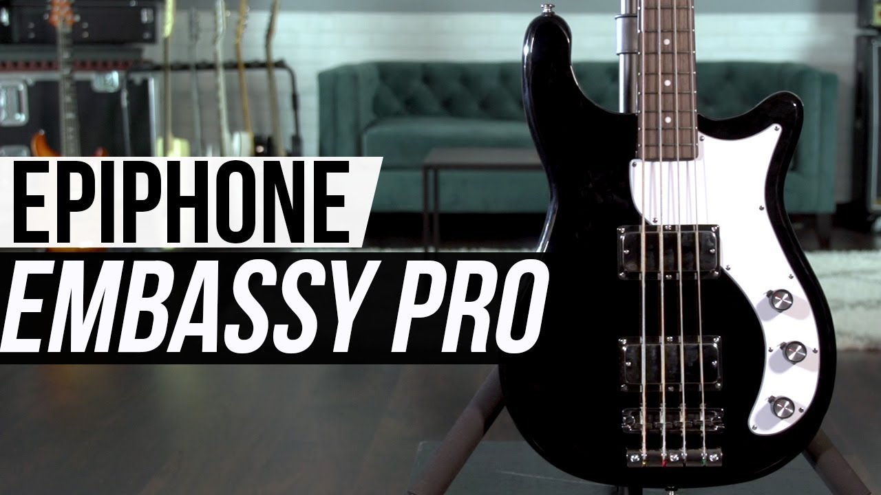 Epiphone Embassy PRO Bass - YouTube