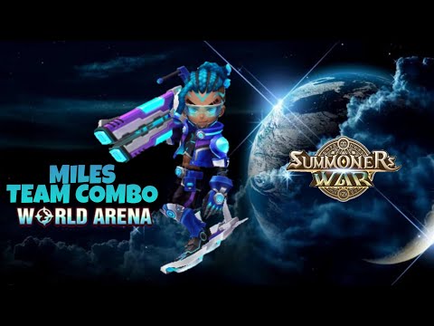 Miles Team Combo in World Arena Ep. 3 - Summoners War