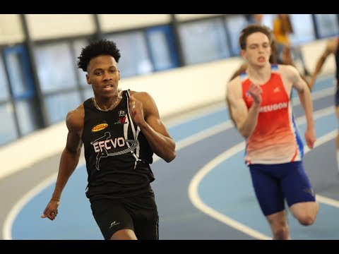 LANCELOT Maxime POUR UN RECORD (200m JUM  F1) Champ. Rég. en salle CA-JU (J1) EAUBONNE, 26 Jan 2019