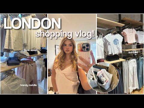 SPEND THE DAY SHOPPING IN LONDON! *brandy meville, subdued, blank street ⭐️🛍️🇬🇧