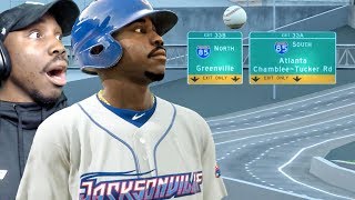 SMASHING HOME RUNS ONTO THE HIGHWAY! MLB The Show 18 Road To The Show Gameplay Ep. 6