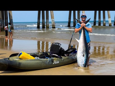 FISH OF A LIFETIME!! I Caught A Bluefin Tuna On My Kayak