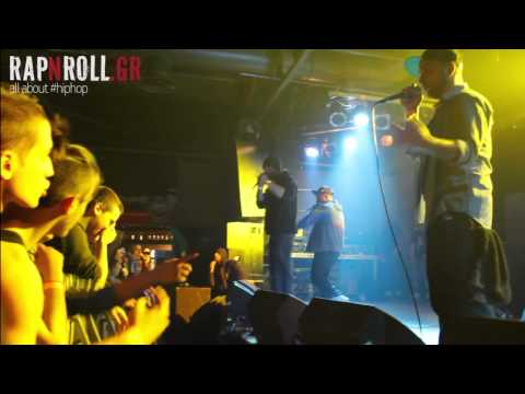 Athens Finest Εδω ειναι Rap Live @ THHF 2013 (Rapnroll.gr)