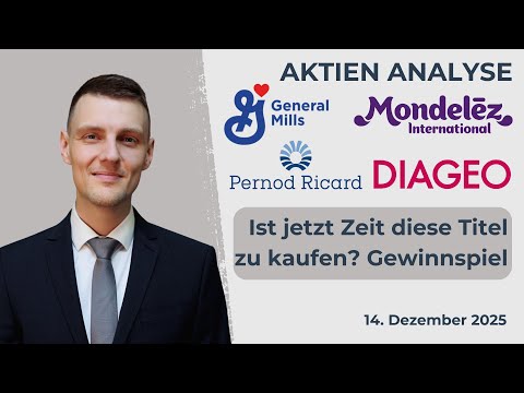 I'm buying in this sector. General Mills stock, Diageo stock, Pernod Ricard stock, Mondelez stock