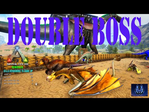 Taming A Boss DodoWyvern And A Boss DodoRex - Ark Omega