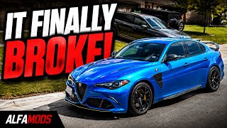 Alfa Romeo Giulia Major Repairs 