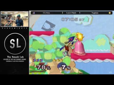 SL55 Losers Finals - CL|Vitro (Falco) vs Napkins (Peach)