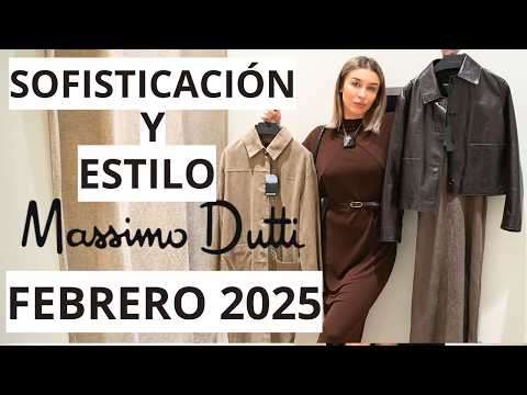 Me probé las PRENDAS MÁS ELEGANTES de la NUEVA COLECCIÓN de Massimo Dutti 😍 HAUL de MASSIMO DUTTI 🖤
