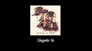 LLEGASTE TÚ- JESSE &amp; JOY (letra)