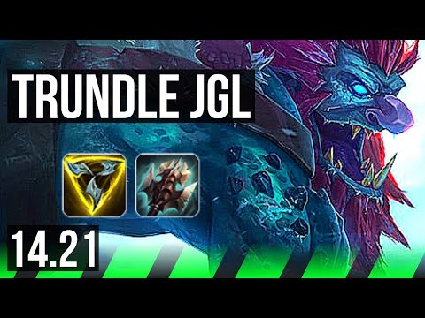 TRUNDLE vs KINDRED (JGL) | NA Grandmaster | 14.21