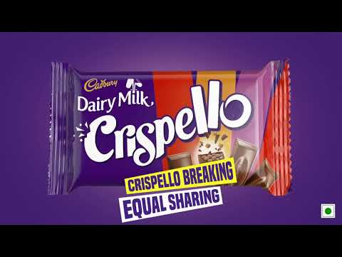 Cadbury Dairy Milk Crispello | Crispello Breaking, Equal Sharing | 6 seconds | English