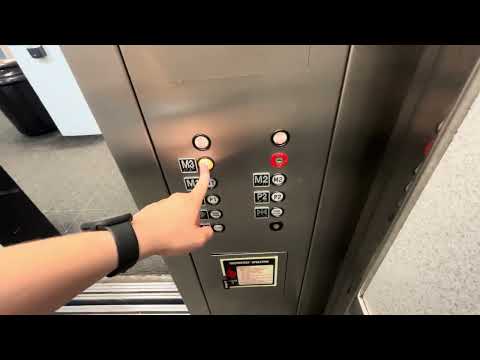 Bumpy Dover Traction Elevators at the Tower City Parking Garage in Cleveland, OH