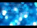 "I'll Be" By: Reba McEntire (Lyrics) 