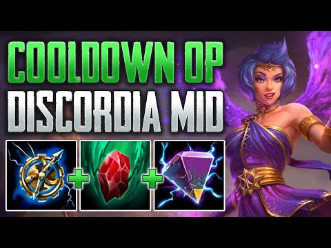 MAGES ARE SO MUCH FUN RIGHT NOW! Discordia Mid Gameplay (SMITE Conquest)
