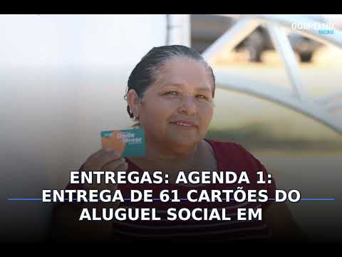 Nordeste goiano recebe 50 escrituras e 131 cartões do Aluguel Social; veja datas e locais