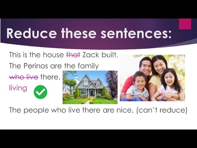Mastering English: A Guide to Reducing Relative Clauses | Galaxy.ai
