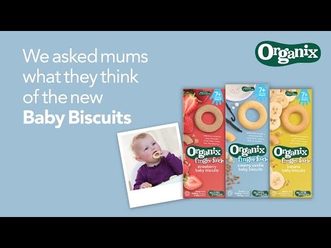 Organix Snacks Biscuits For Baby