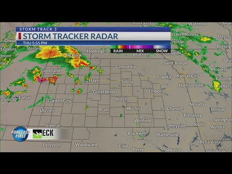 Tornado observed in western Kansas
