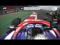 Lance Stroll slamming into Daniel Ricciardo