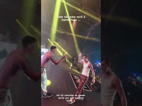 mc poze do rodo cantando tropa do mas novo com chefin em show🔥💥